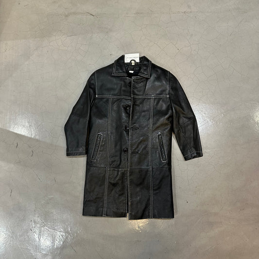 Toddlers Leather Jacket/Trench With removable inner layer.