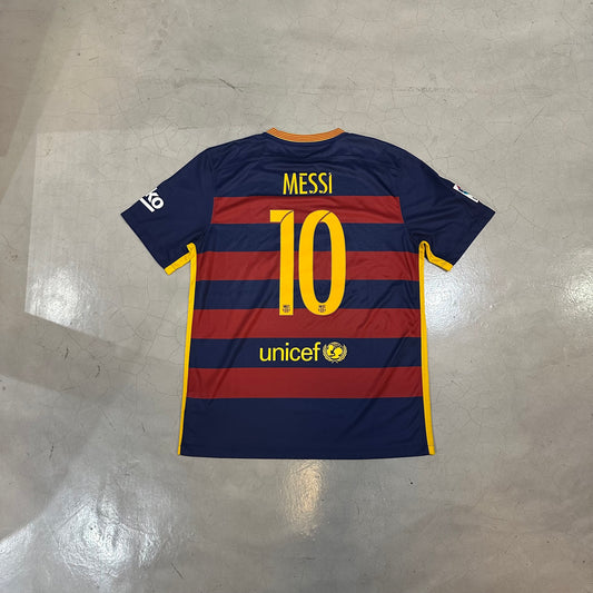 Barcelona 2015 Home Jersey (Messi)