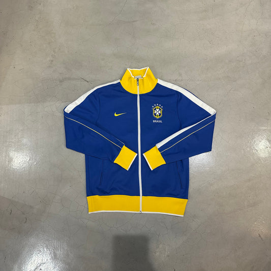 Brazil 2010 Football Jacket (Blue)