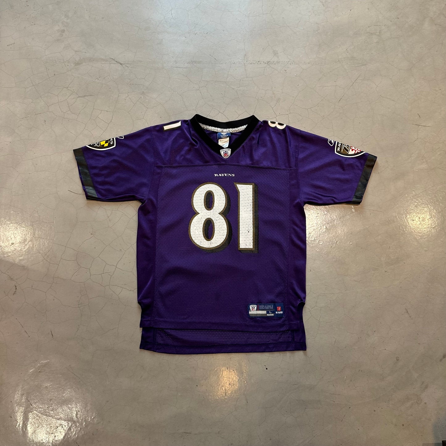 Vintage Baltimore Ravens Kids Reebok Jersey (Boldin)