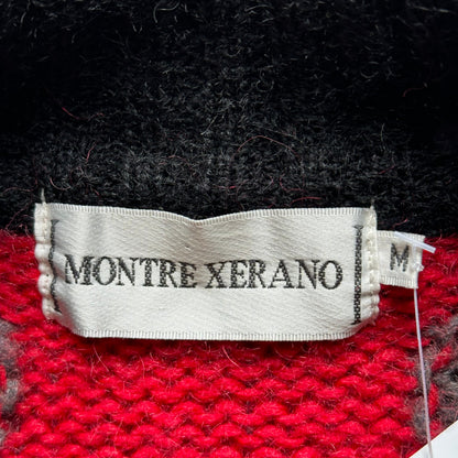 Vintage 80's Montre Xerano Grandpa Sweater