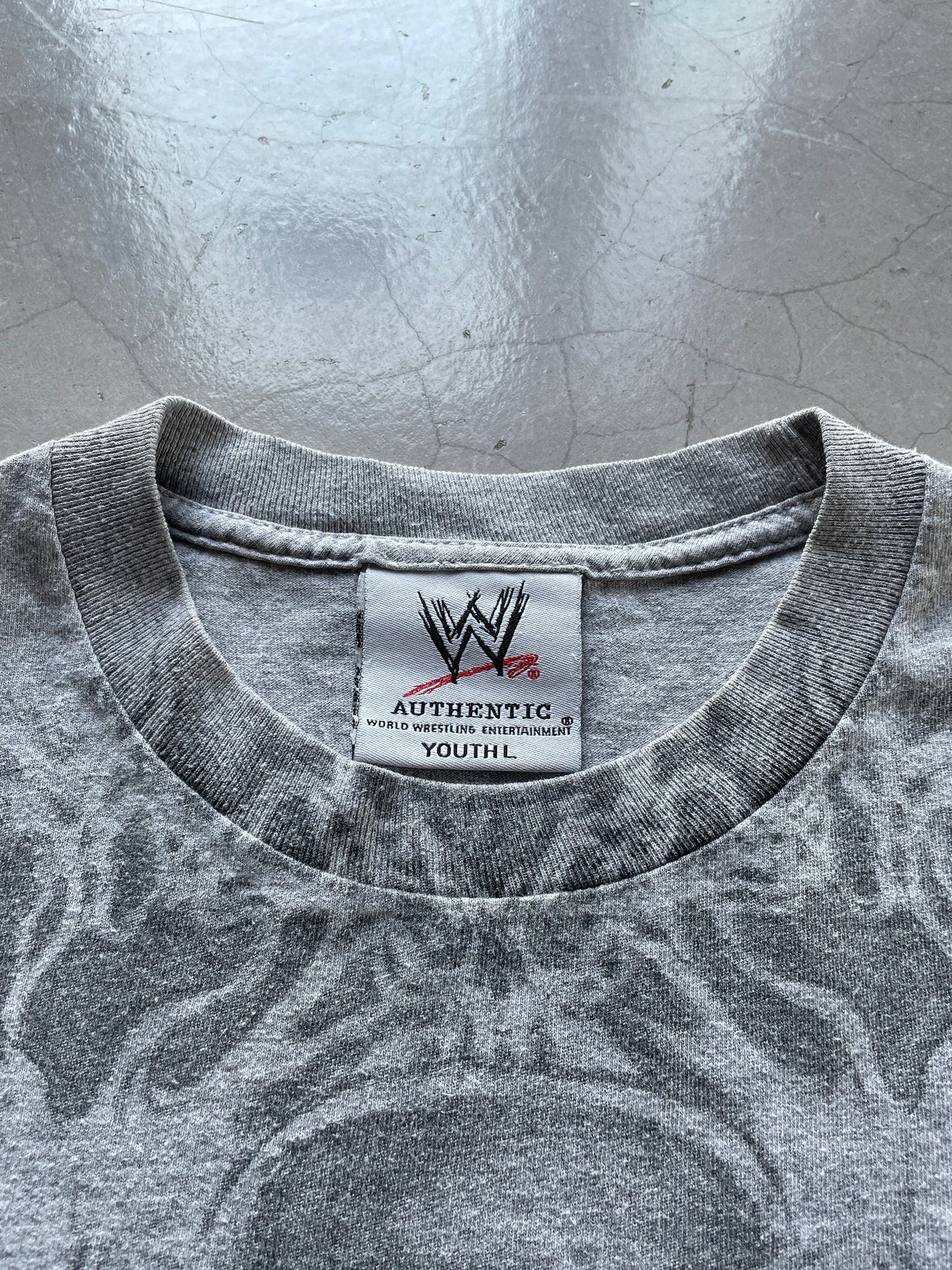 2008 WWE Undetaker Mega Print Youth Tee