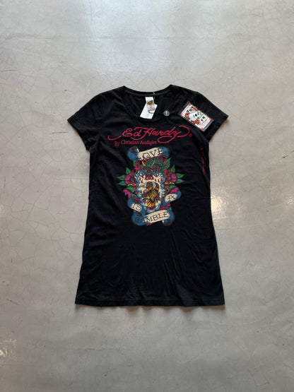 Y2K DEADSTOCK Ed Hardy "Love is Gamble" Top