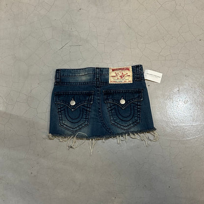 True Religion y2k Denim Mini