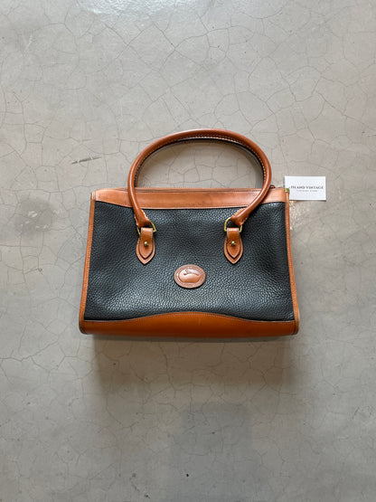 Vtg Dooney & Burke All Weather Leather Bag