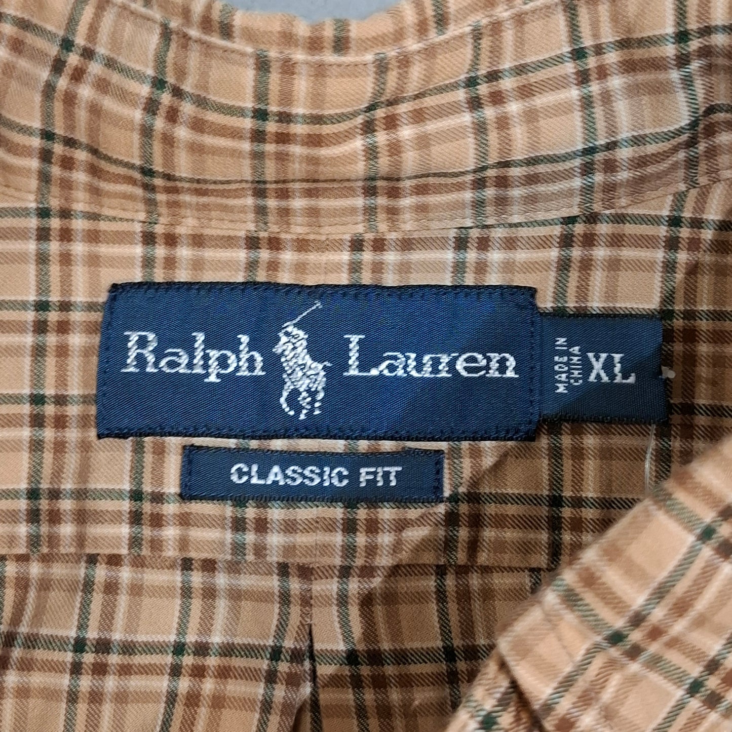 Polo Ralph Lauren Brown Plaid Button-up Shirt