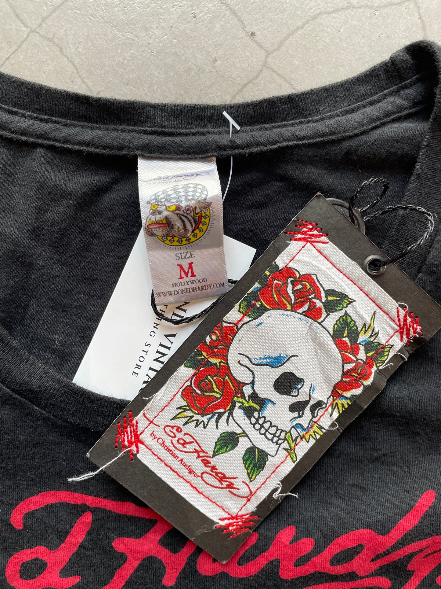 Y2K DEADSTOCK Ed Hardy "Love is Gamble" Top
