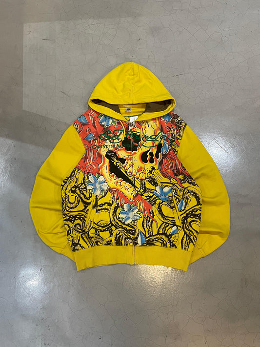 Y2K Ed Hardy AOP Jacket