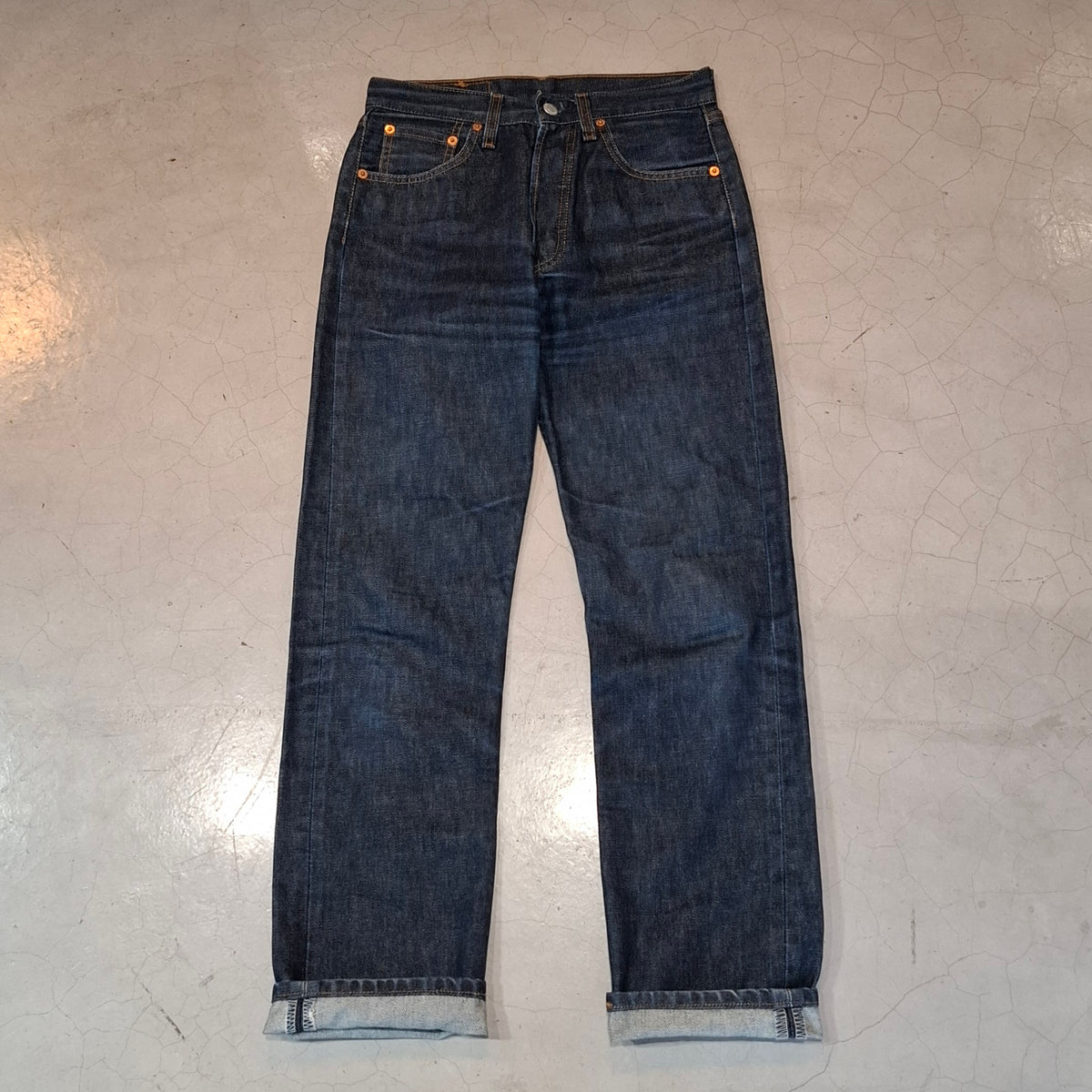 Vtg Levi's 501 Dark Indigo Jeans