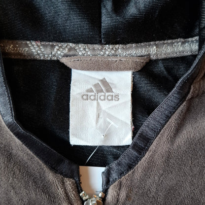 Early 2000's Adidas "Let's Groove" Velour Jacket