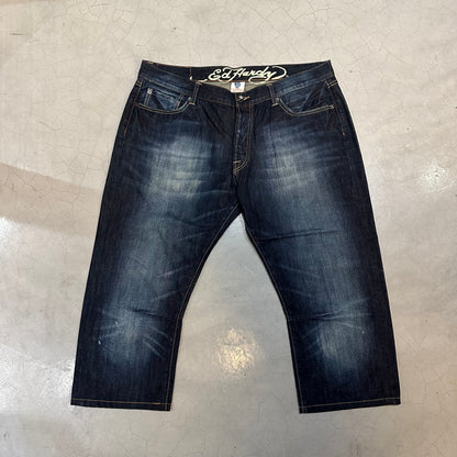 Y2K Ed Hardy Skull Jeans