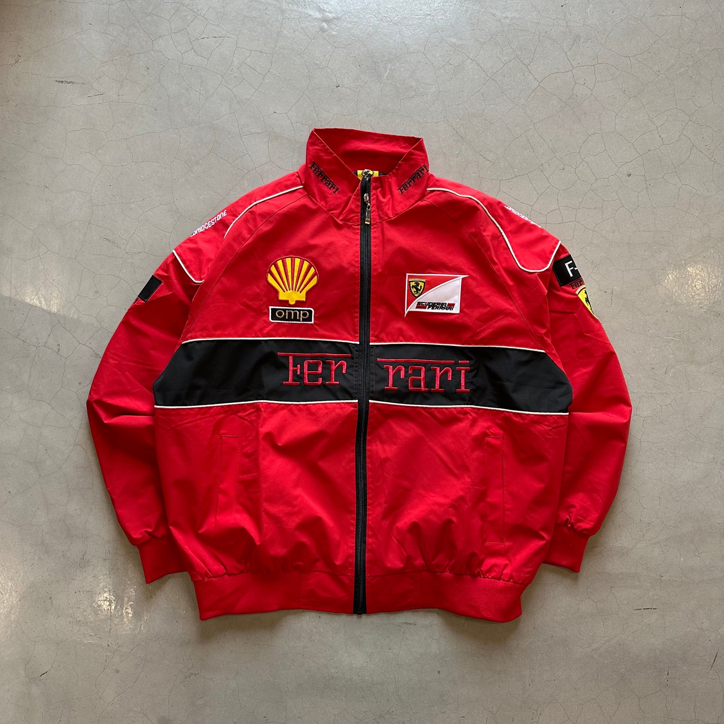 Red Ferrari Racing Jacket
