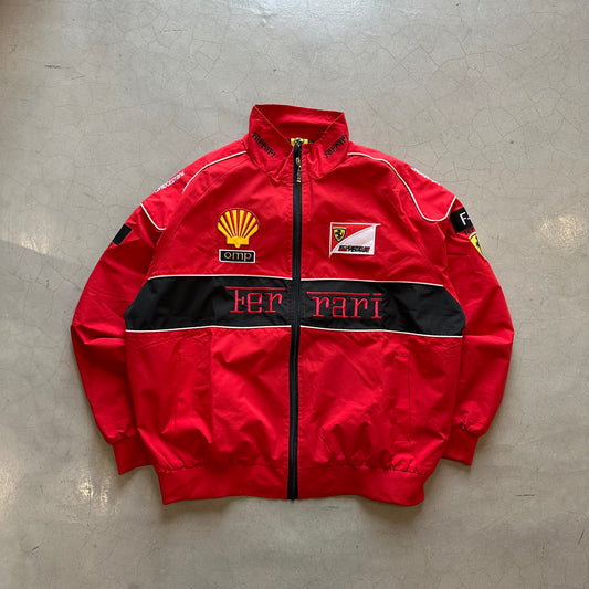 Red Ferrari Racing Jacket