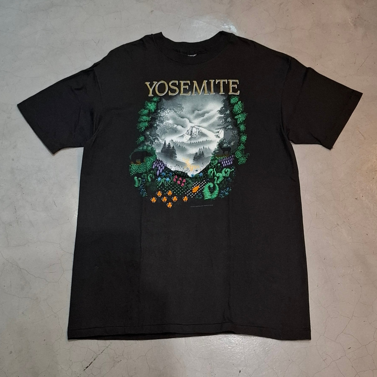 Vtg Yosemite Tourist Tee
