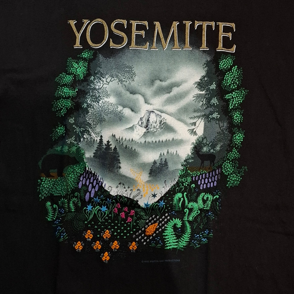 Vtg Yosemite Tourist Tee