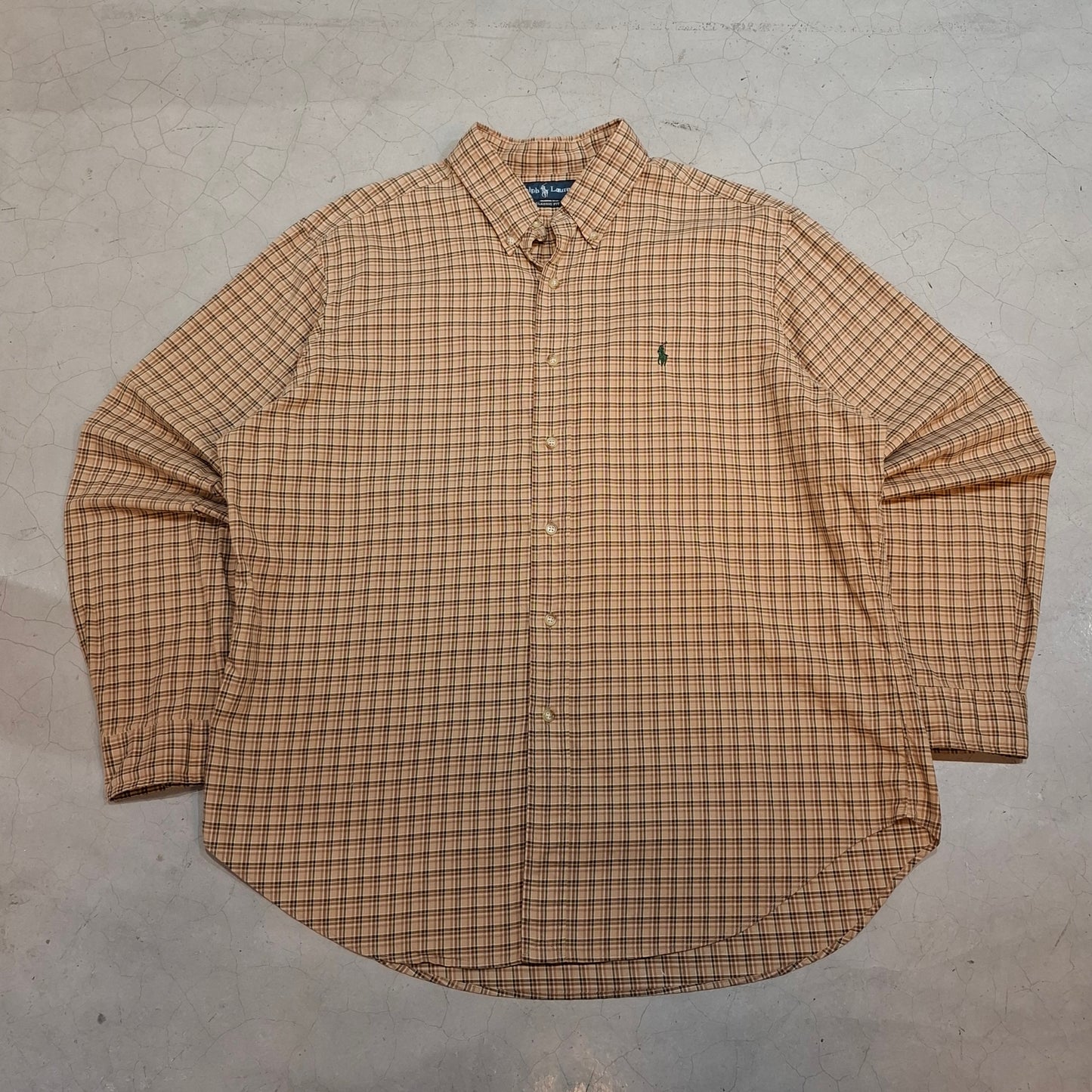 Polo Ralph Lauren Brown Plaid Button-up Shirt