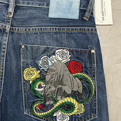 Vintage Ecko Unlimited Embroidered Jeans