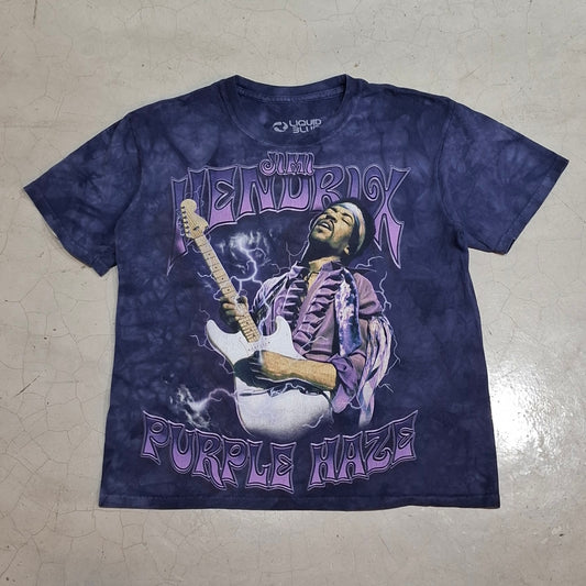 Liquid Blue Jimi Hendrix Purple Haze Tie-Dye Tee