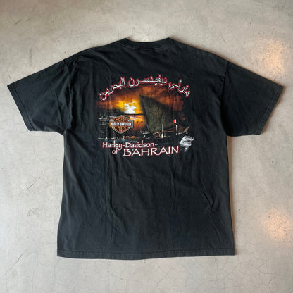 Vtg 2003 Harley Davidson Bahrain Pocket Tee
