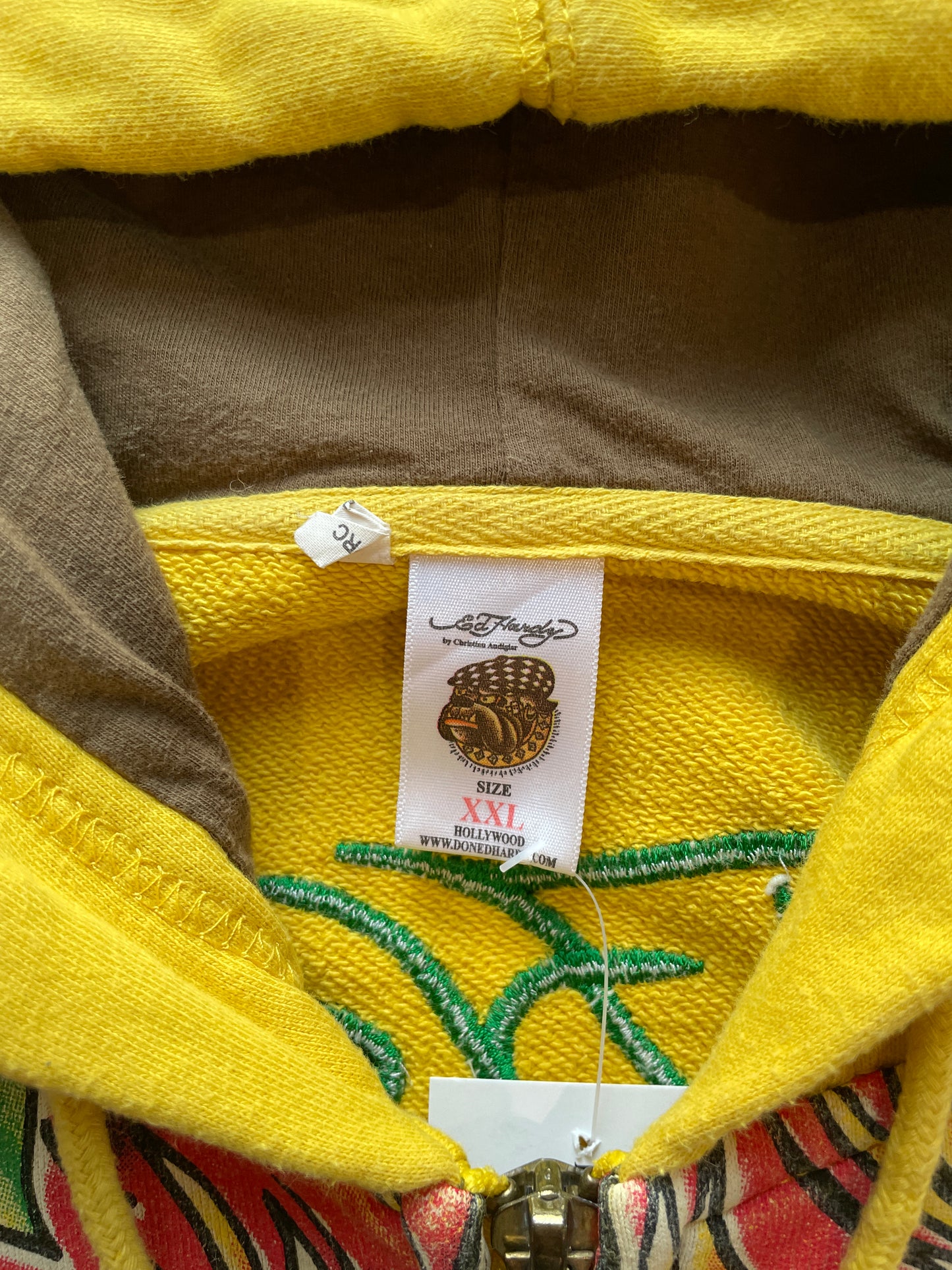 Y2K Ed Hardy AOP Jacket