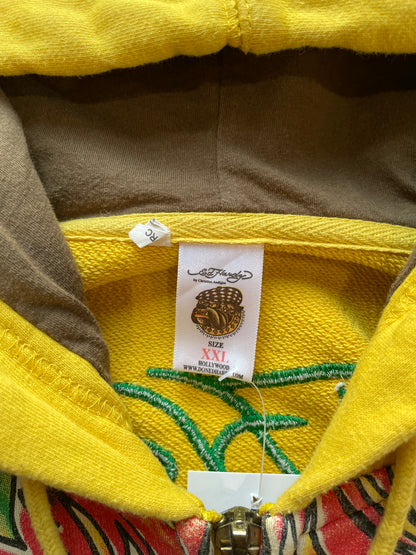Y2K Ed Hardy AOP Jacket