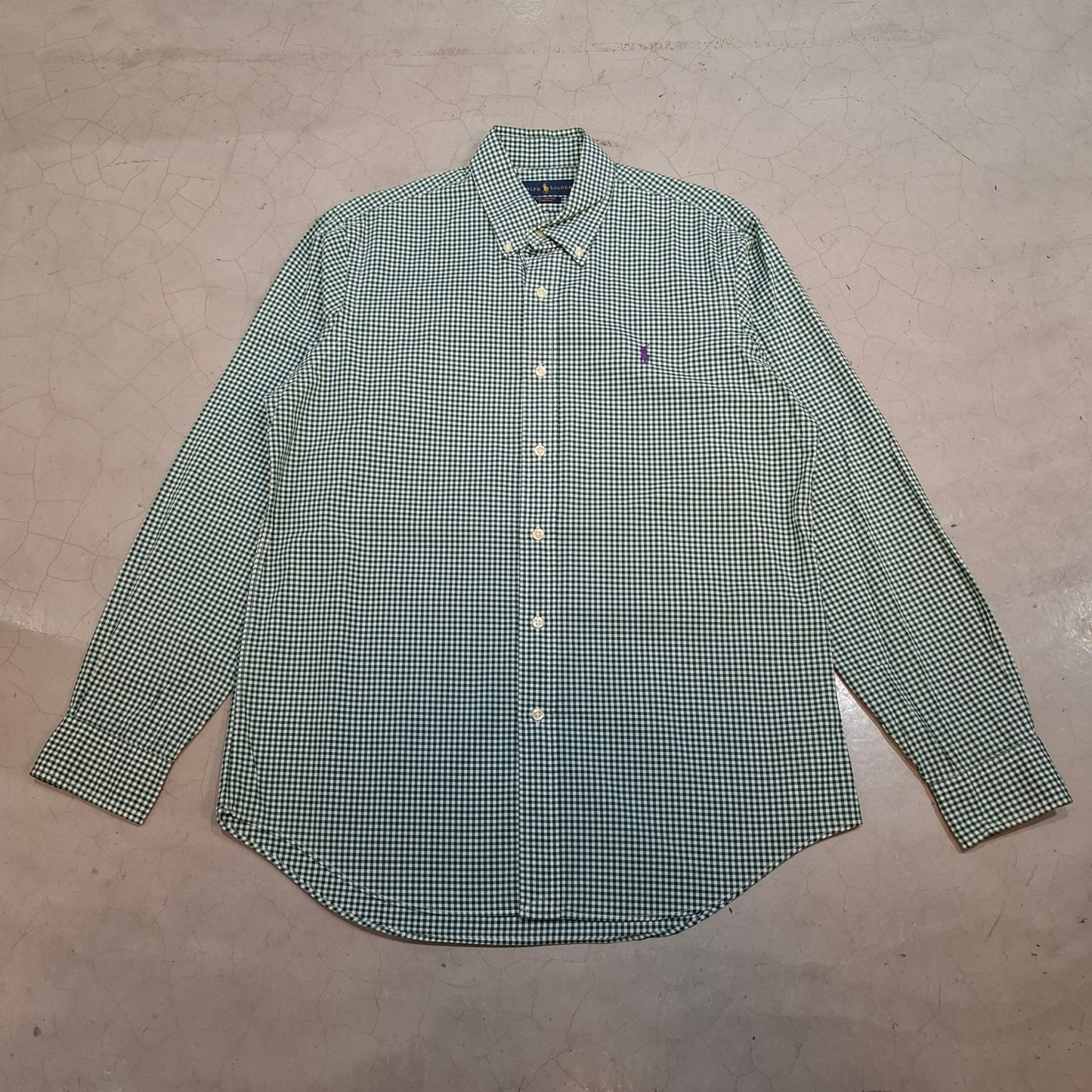 Polo Ralph Lauren Green Plaid Button-up Shirt