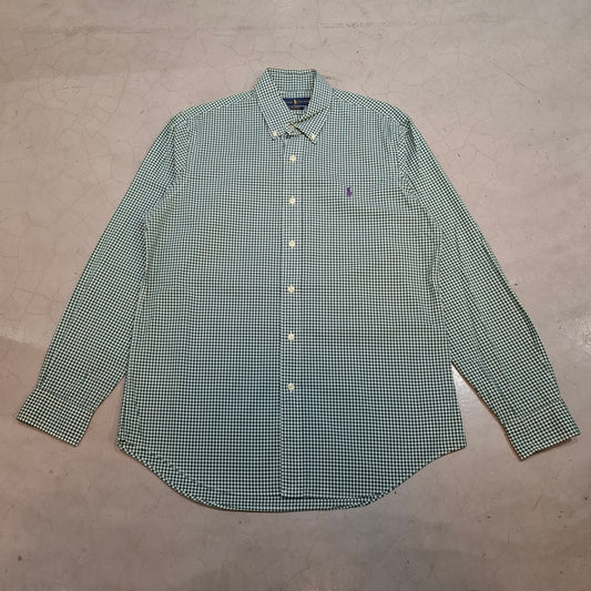 Polo Ralph Lauren Green Plaid Button-up Shirt