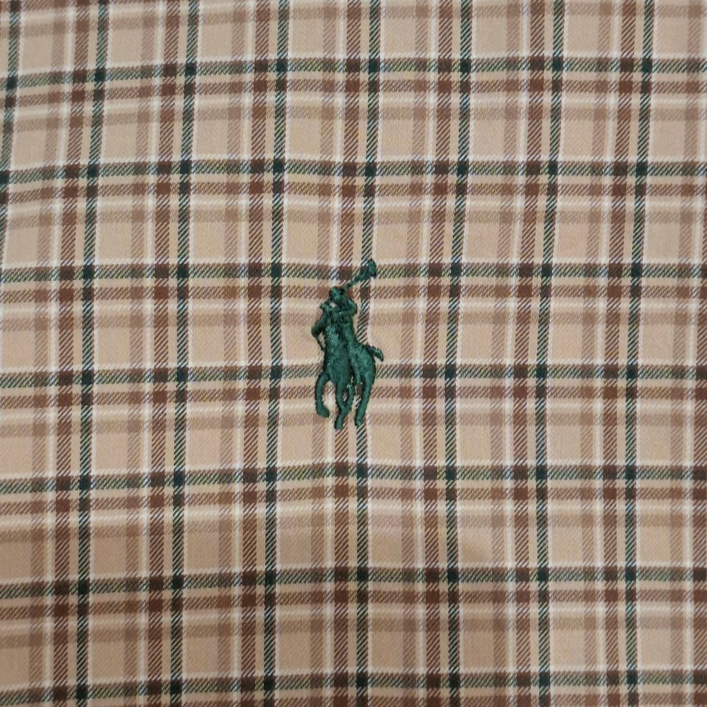 Polo Ralph Lauren Brown Plaid Button-up Shirt
