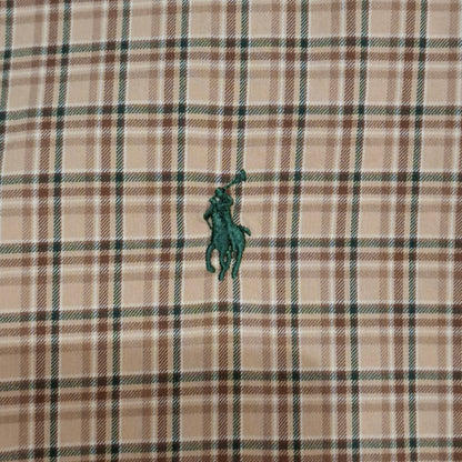 Polo Ralph Lauren Brown Plaid Button-up Shirt