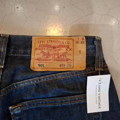 Vtg Levi's 501 Dark Indigo Jeans
