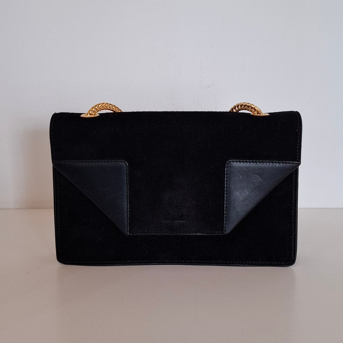 Saint Laurent Betty Chain Suede Crossbody Bag