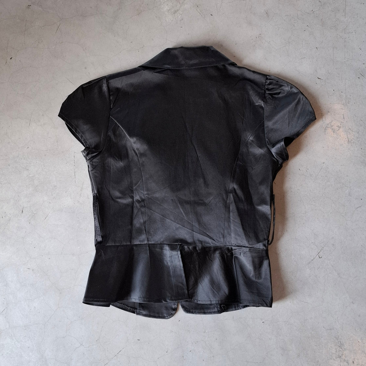 Y2K Silk Short Sleeved Blazer