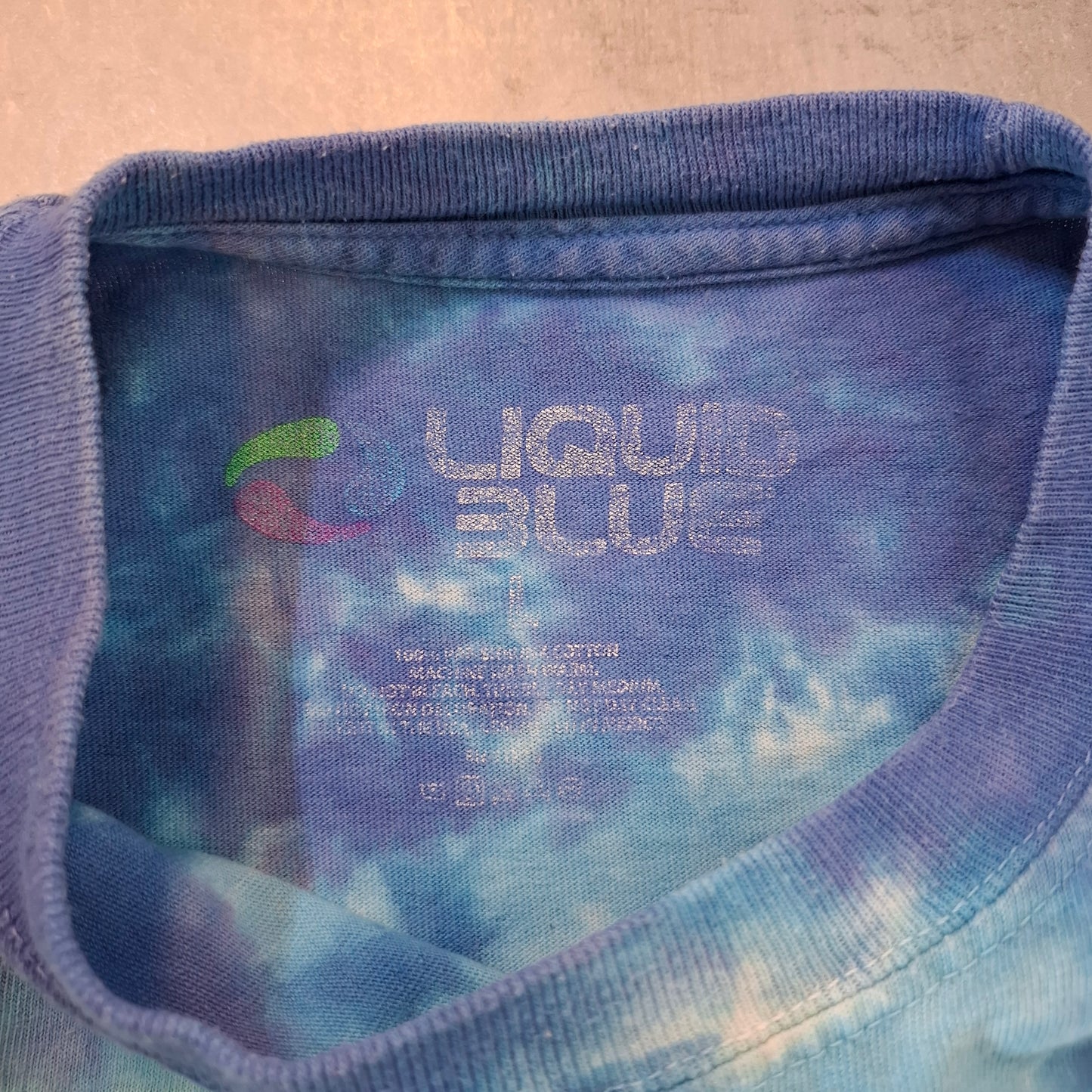 Liquid Blue The Simpsons Tie-Dye Tee