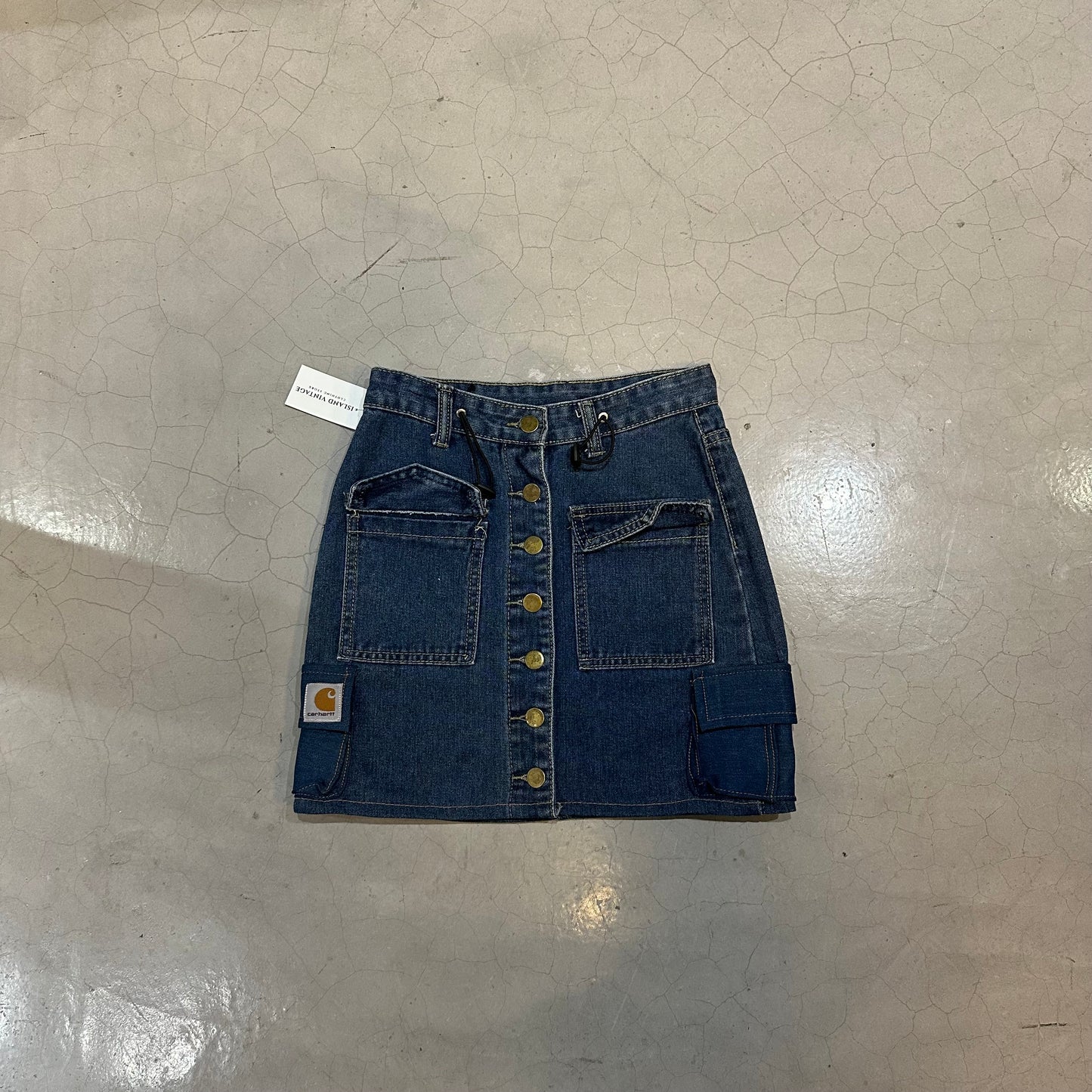 Carhartt Reworked Denim Skirt