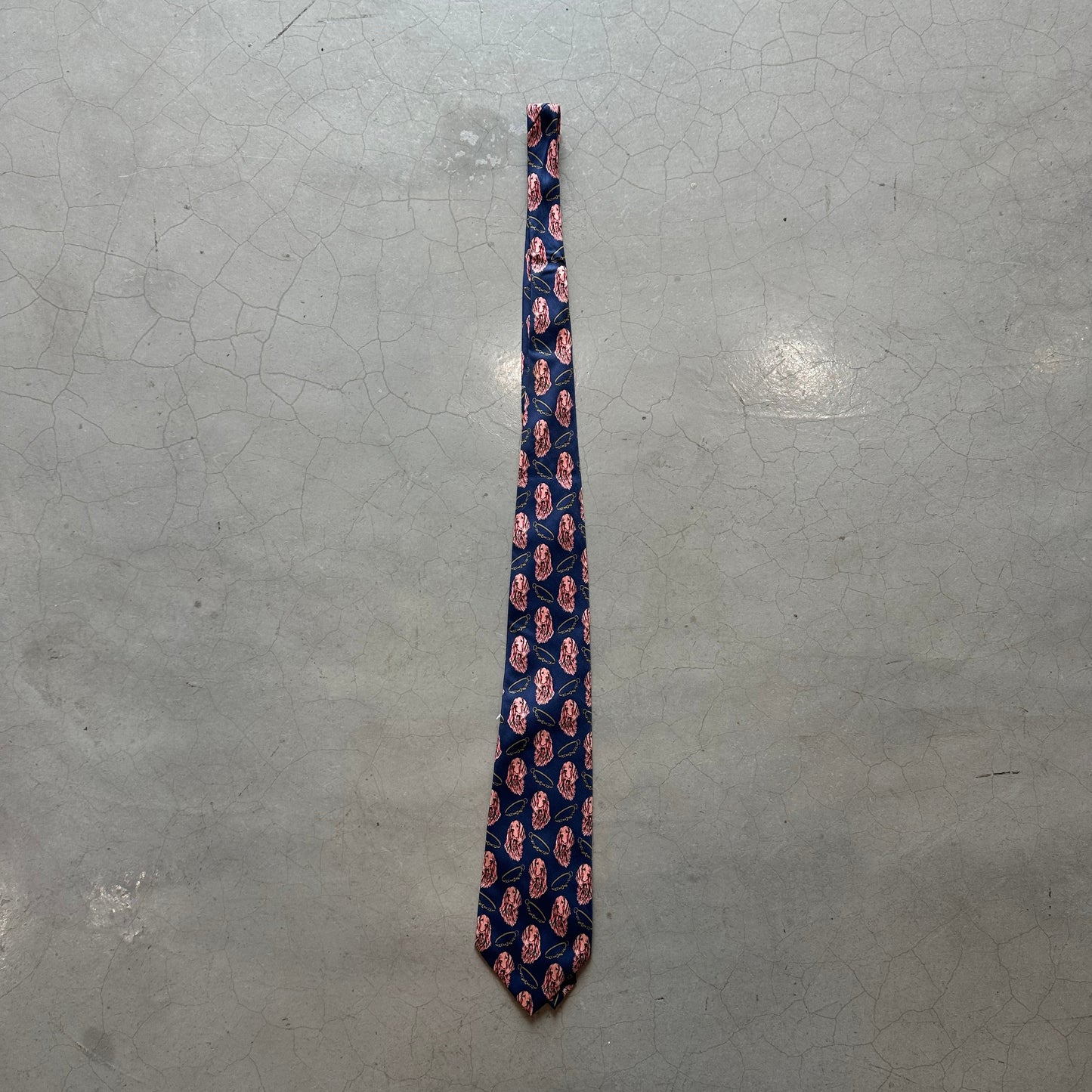 Vintage Dog Paolo Della Vigna Tie