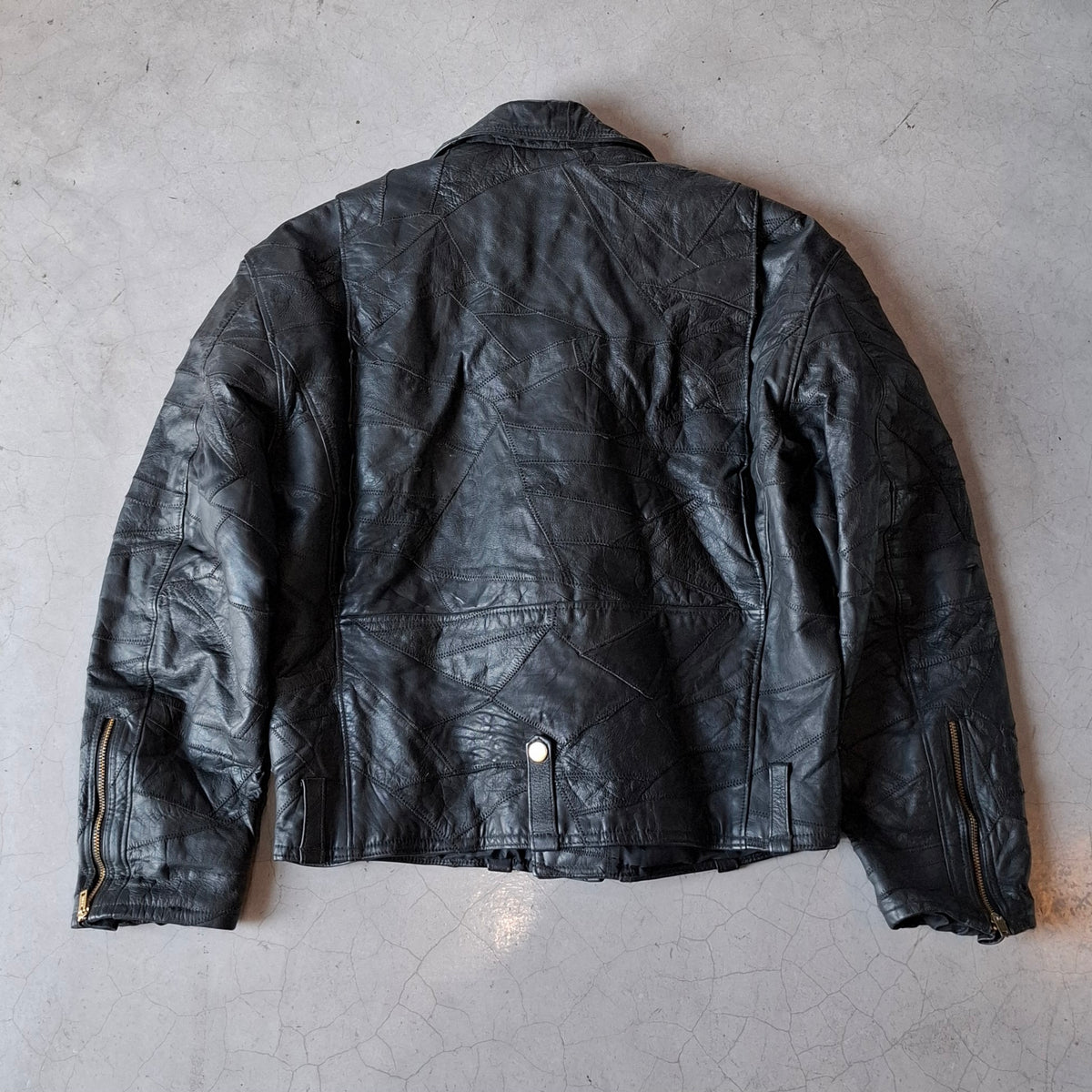 Vtg 80's JC Penney Leather Biker Jacket