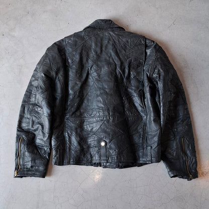 Vtg 80's JC Penney Leather Biker Jacket
