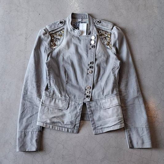 Sport Max Code Military Denim Jacket