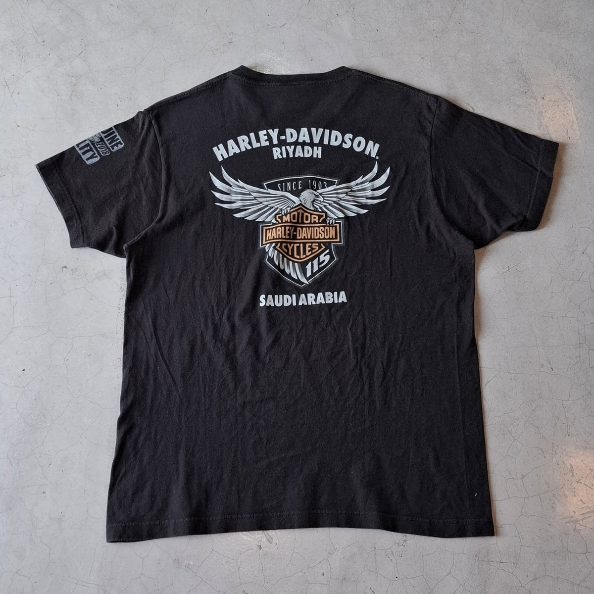 2018 Harley Davidson Riydah Saudi Arabia V-Neck Tee