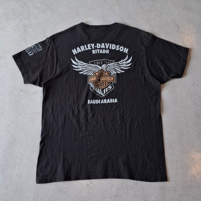 2018 Harley Davidson Riydah Saudi Arabia V-Neck Tee