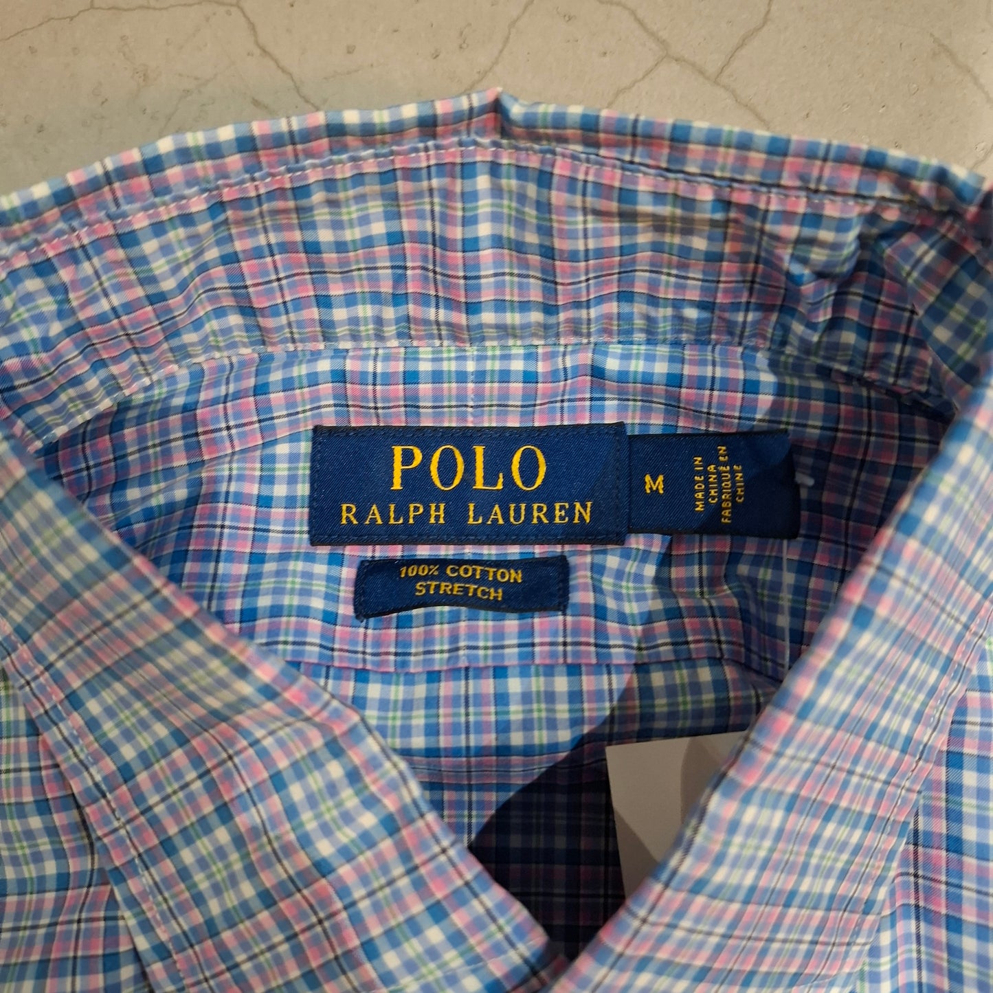 Polo Ralph Lauren Blue/Pink Button-up Shirt