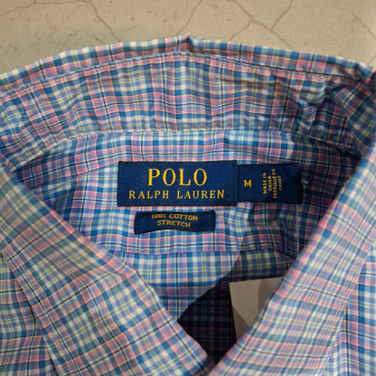 Polo Ralph Lauren Blue/Pink Button-up Shirt