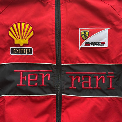 Red Ferrari Racing Jacket