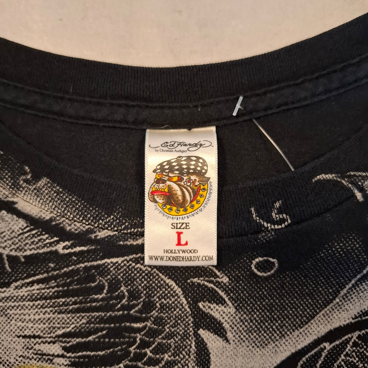 Y2K Ed Hardy Dragon Tee