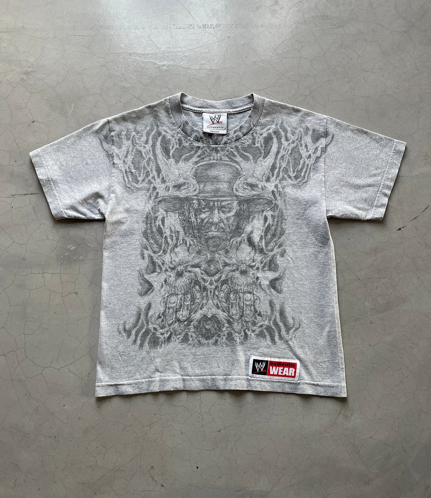 2008 WWE Undetaker Mega Print Youth Tee