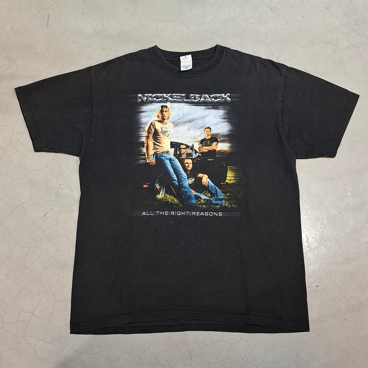 Vtg Nickelback 2005 Tour Tee