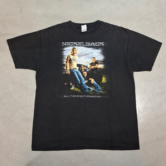 Vtg Nickelback 2005 Tour Tee