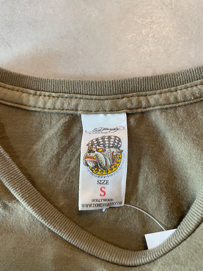 Y2K Ed Hardy Tatoo Sleeve Tee