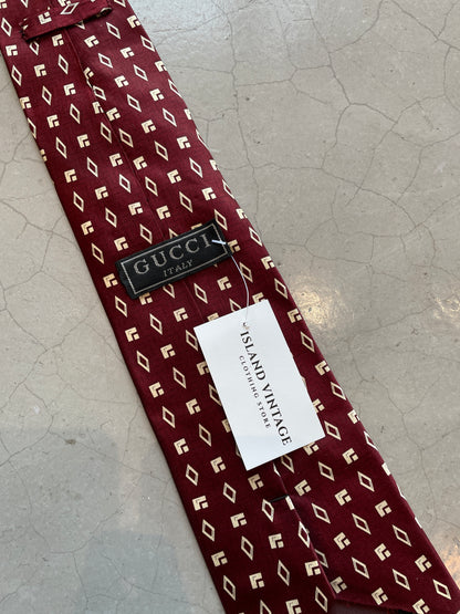 Vtg Gucci Neck Tie