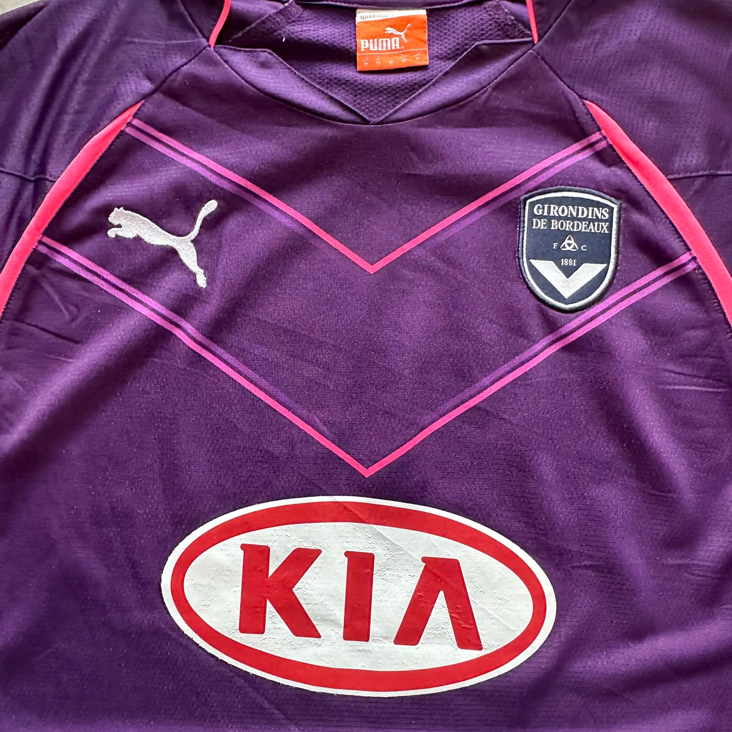 Girodins Bordeaux #9 Gouffran 2010-11 Home Kit